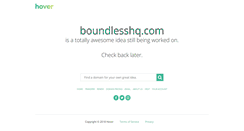 Desktop Screenshot of boundlesshq.com