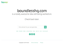 Tablet Screenshot of boundlesshq.com